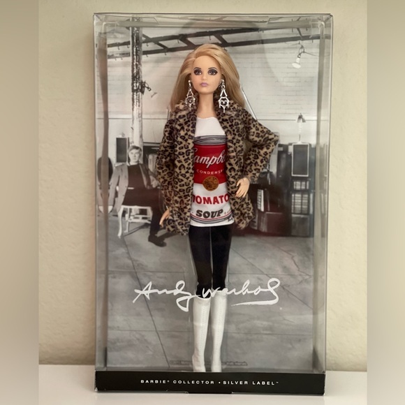バービー Andy Warhol Collectible Barbie Doll - NIB